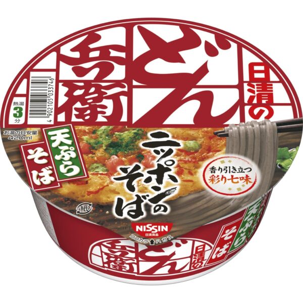 Nissin Donbei Tempura Soba Instant Noodles 100g