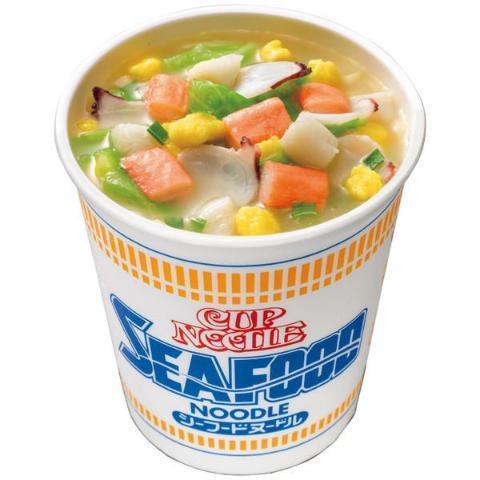 Nissin Instant Cup Noodles Seafood Flavor 75g