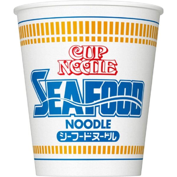 Nissin Instant Cup Noodles Seafood Flavor (Pack of 6)