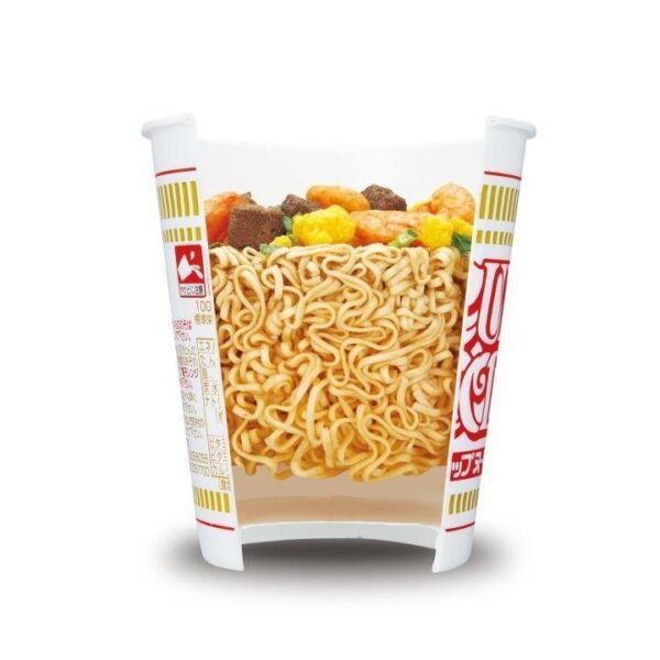 Nissin Instant Cup Noodles Soy Sauce Flavor (Pack of 3)