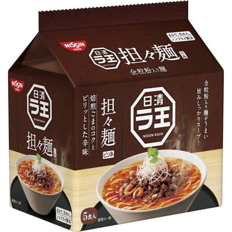 Nissin Raoh Tantanmen Instant Ramen 5 Servings