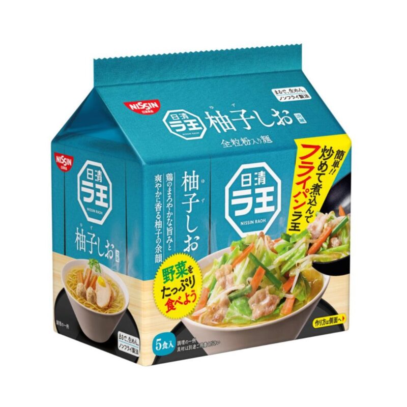 Nissin Raoh Yuzu Shio Instant Ramen 5 Servings