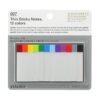 Nitto Stalogy Thin Sticky Notes 12 Colors S3010