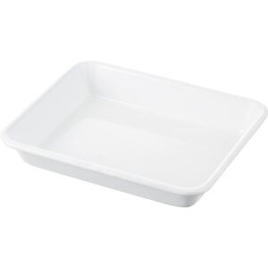 Noda Horo Japan White Enamel Tray Series