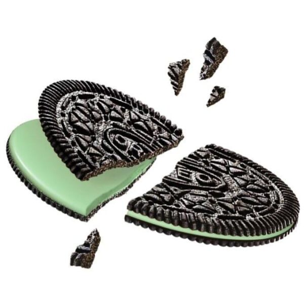 Oreo Crispy Mint Ice Cream Sandwich Cookie 24 Cookies x 5 Boxes