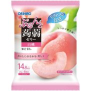 Orihiro Konjac Jelly Snack Peach Flavor 120g