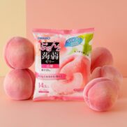 Orihiro Konjac Jelly Snack Peach Flavor 120g (Pack of 6)