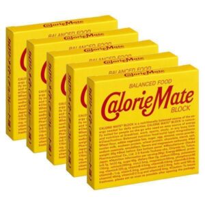 Otsuka Calorie Mate Block Balanced Nutrition Food Chocolate (Pack of 5)