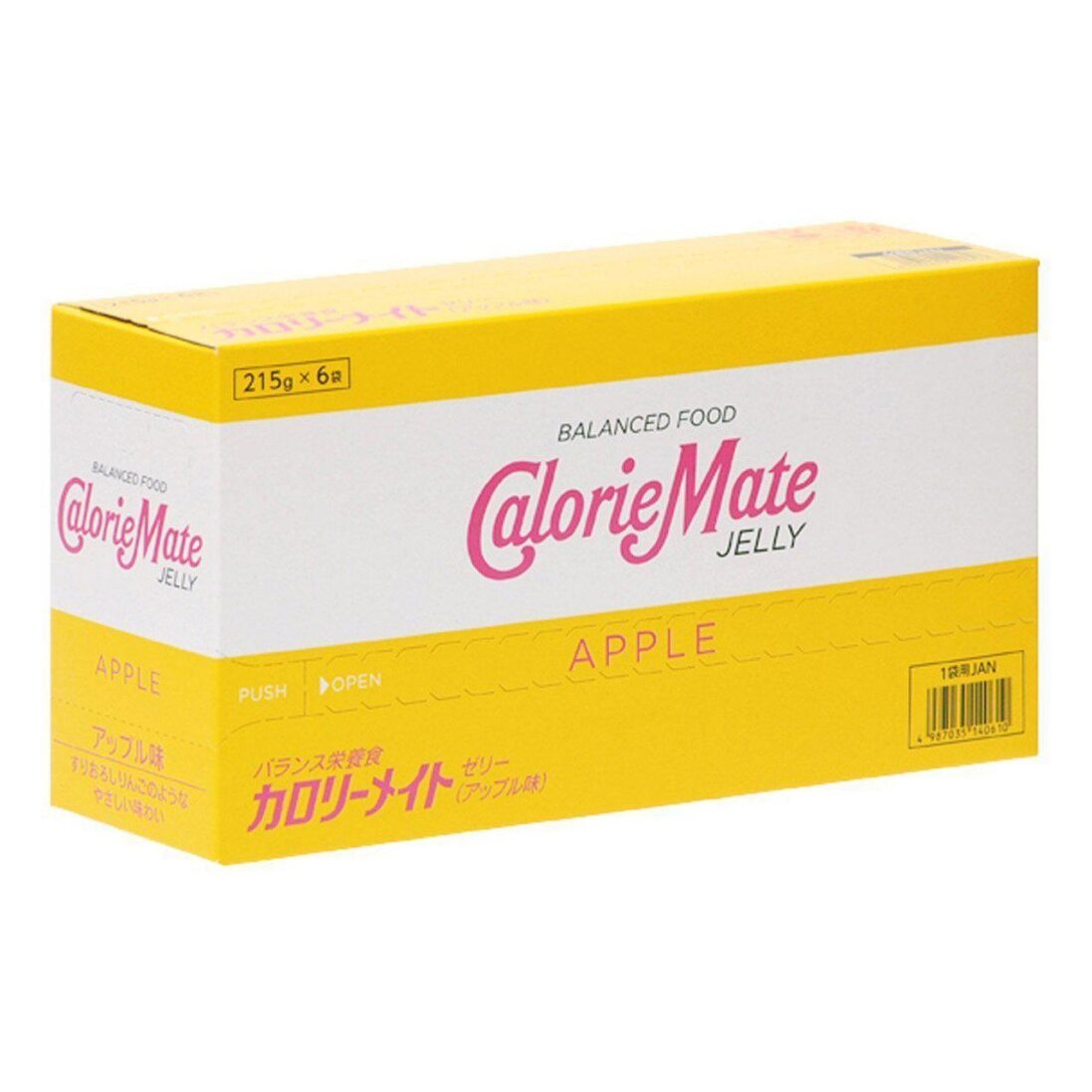 Otsuka Calorie Mate Jelly Balanced Food Apple 215g x 6 Units