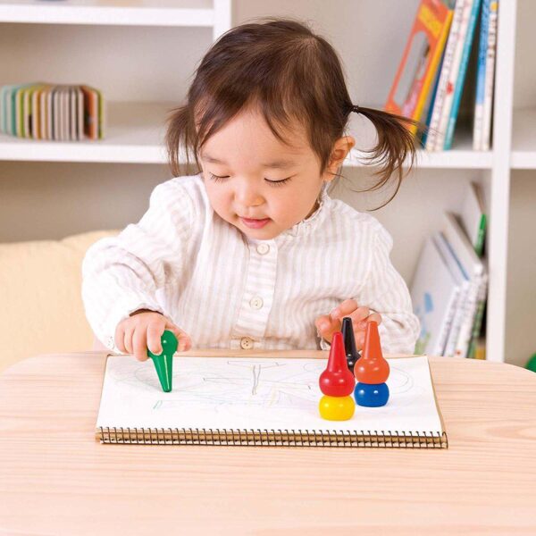 Rangs Japan Baby Color Crayons 12 Colors