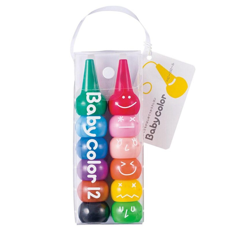 Rangs Japan Baby Color Crayons 12 Colors