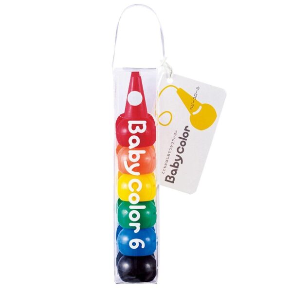 Rangs Japan Baby Color Crayons 6 Colors