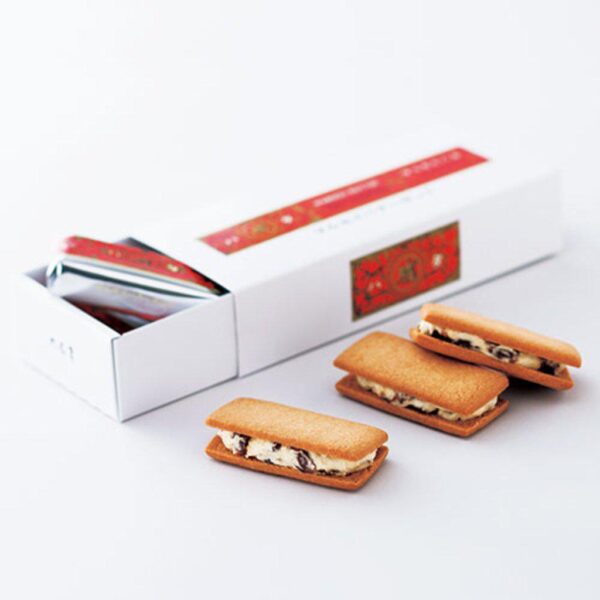 Rokkatei Marusei Butter Sandwich Cookies 10 Pieces