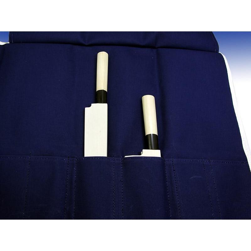 Sakai Takayuki Knife Carry Roll Bag Navy