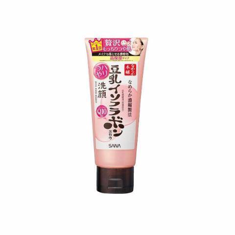 Sana Nameraka Honpo Haritsuya Soy Isoflavone Q10 Face Wash 150g