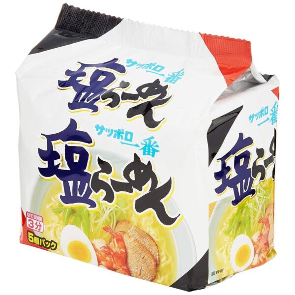 Sanyo Foods Sapporo Ichiban Shio Salt Ramen 5 Servings