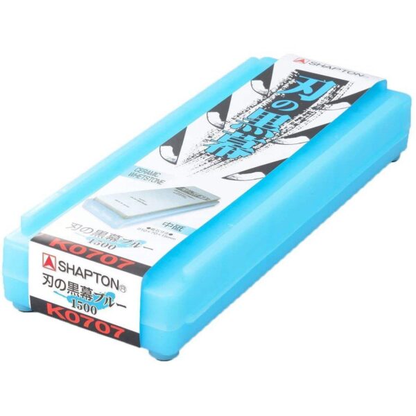 Shapton Kuromaku Sharpening Stone Ceramic Whetstone Blue #1500