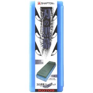 Shapton Kuromaku Sharpening Stone Ceramic Whetstone Blue Black #320