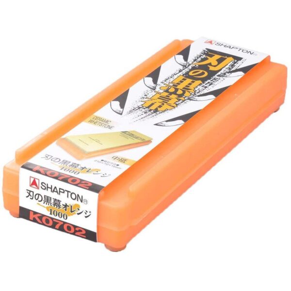 Shapton Kuromaku Sharpening Stone Ceramic Whetstone Orange #1000