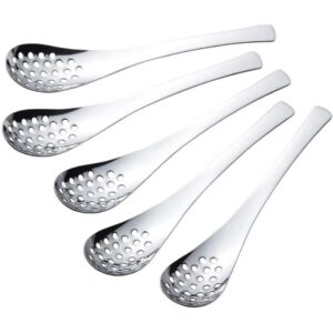 Shimomura Slotted Stainless Renge Spoon (5 Pieces Set) 38533