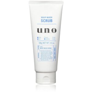 Shiseido Uno Whip Wash Scrub for Men 130g