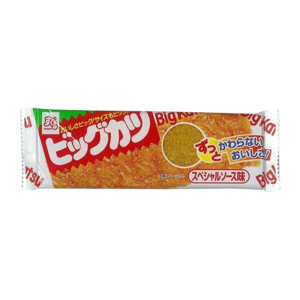 Suguru Big Katsu Special Sauce Flavor Dagashi Snack 30 Pieces