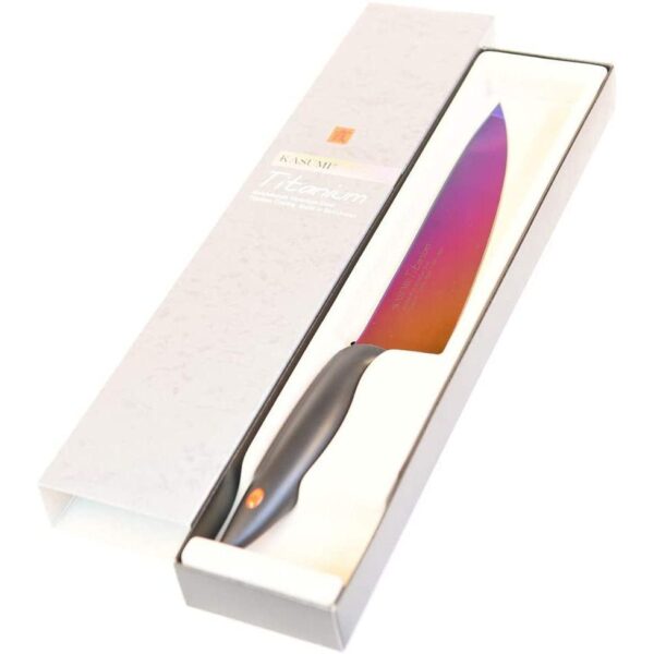 Sumikama Kasumi Titanium Kitchen Knife Opal 200mm