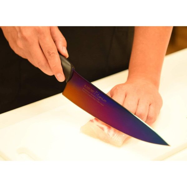 Sumikama Kasumi Titanium Kitchen Knife Opal 200mm