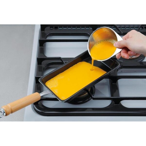 Summit Rectangular Cast Iron Tamagoyaki Pan (Japanese Omelette Pan)