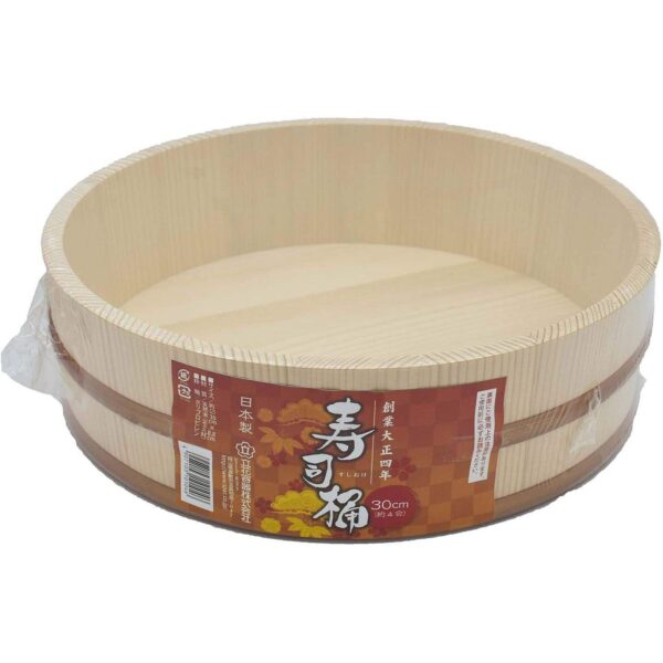 Tachibana Sushi Oke Wooden Hangiri Bowl