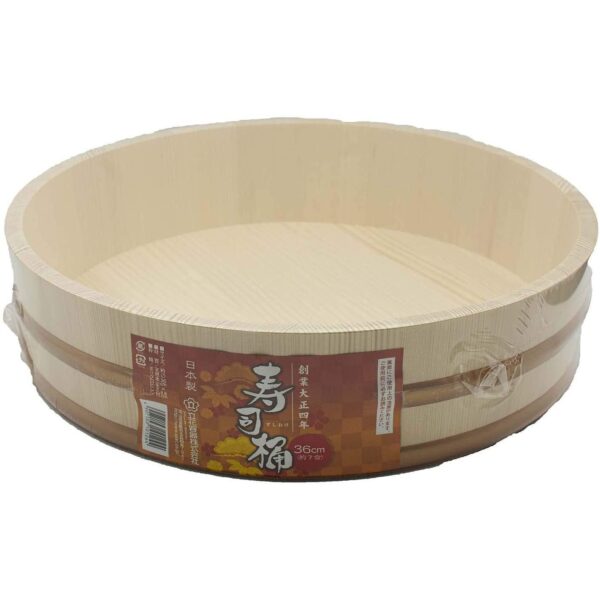 Tachibana Sushi Oke Wooden Hangiri Bowl