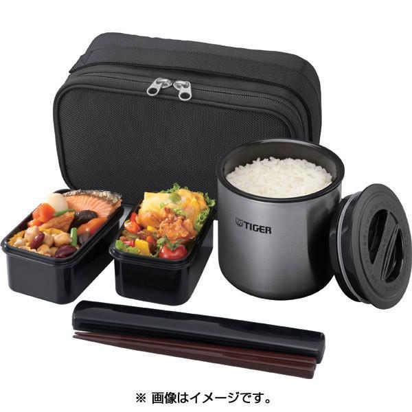 Tiger Thermal Bento Lunch Box Black LWY-E461-K