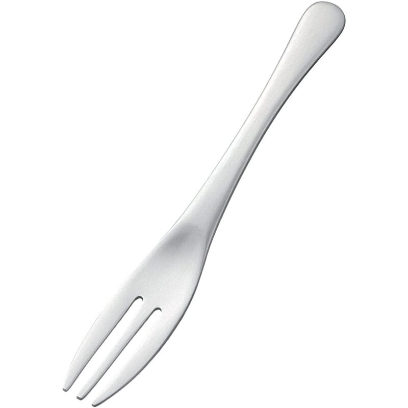 Todai Colored Aluminum Dessert Fork (Lightweight Cake Fork)