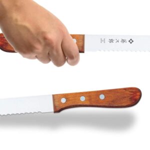 Tojiro Bread Slicer High-Carbon Stainless Steel Bread Knife 235mm F-737