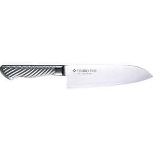 Tojiro Pro DP Cobalt Alloy Steel Santoku Knife 170mm F-895