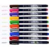 Tombow Fudenosuke Brush Pen 10 Colors WS-BH10C