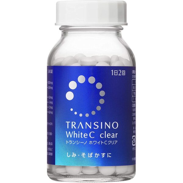 Transino White C Clear Whitening Supplement 240 Tablets