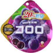 UHA Mikakuto Kororo Grape Gummy Candy (Pack of 6)