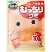 UHA Mikakuto Mucchiri Gummies Fermented Milk Drink Gummy Candy 100g