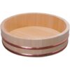 Umezawa Sawara Cypress Sushi Oke Wooden Bowl 36cm