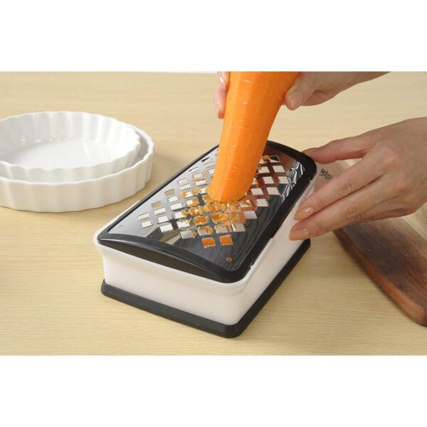 Wada Shoten Pro Oroshi V Grater with Drainer