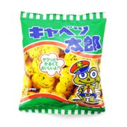 Yaokin Cabbage Taro Aonori Puffcorn Snack (Pack of 30 Bags)