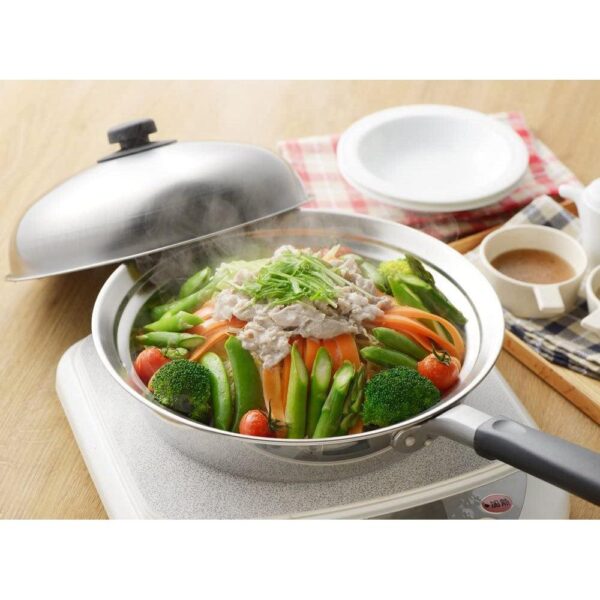 Yoshikawa Stainless Steel Dome Lid Cooking Steamer YJ2611