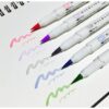 Zebra Mildliner Highlighter Markers Elegant Colors WFT8-5C-NC