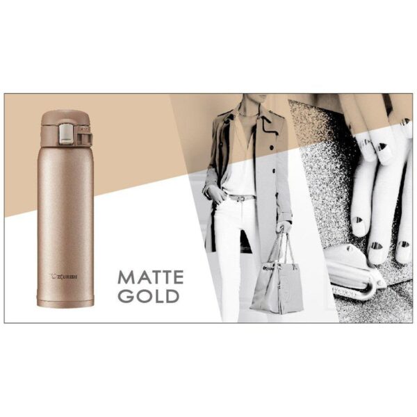 Zojirushi Vacuum Flask Matte Gold SM-SD60-NM 600ml