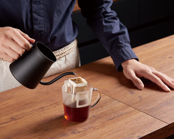Hario Kasuya Mini Drip Kettle – 300ml Pour Over Coffee Kettle Black