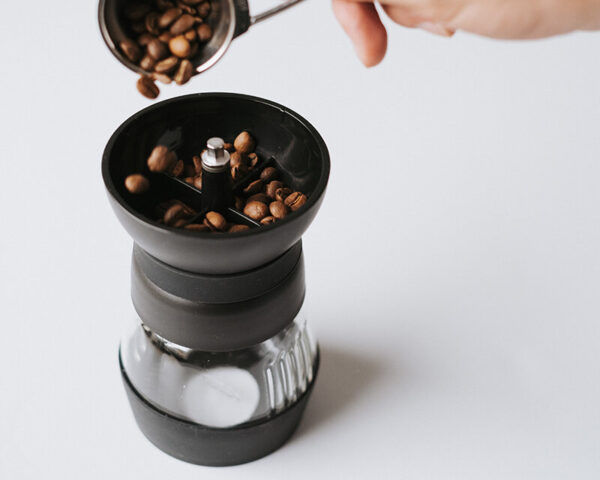 Hario Skerton PRO Ceramic Coffee Mill – Manual Grinder with Non-Slip Base