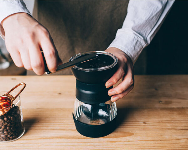 Hario Skerton PRO Ceramic Coffee Mill – Manual Grinder with Non-Slip Base