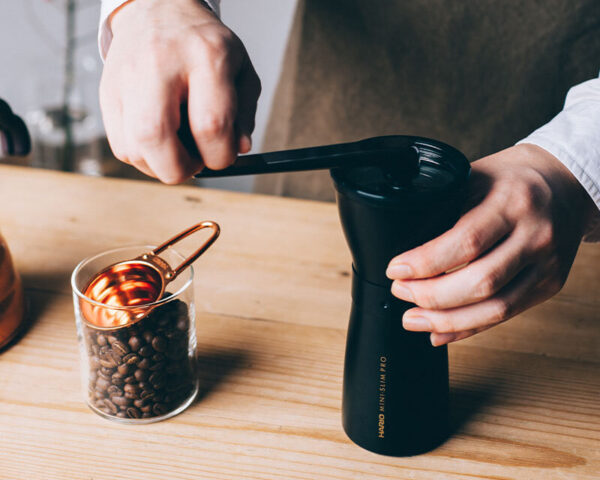 Hario Mini-Slim PRO Ceramic Coffee Grinder – Compact Hand Coffee Mill