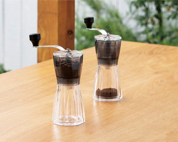 Hario OCTO Coffee Grinder Mill – Compact Hand Coffee Grinder with Octagonal Body